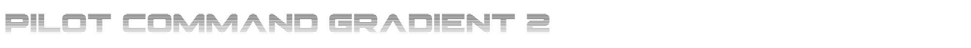 Pilot Command pilotcommandgrad2.ttf font preview