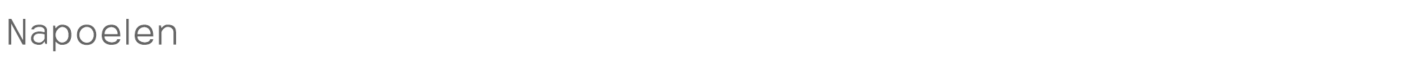 Sample characters Napoelen Font