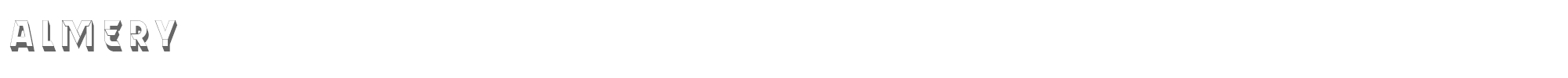 Almery Almery.ttf font preview