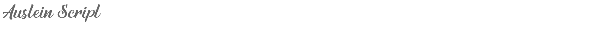 Austein Script Austein.otf font preview