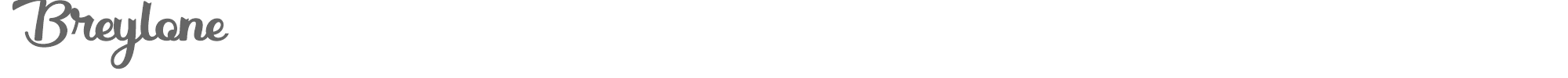Sample characters Breylone Font