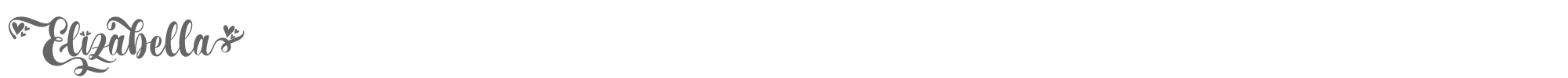 Elizabella Elizabella.ttf font preview