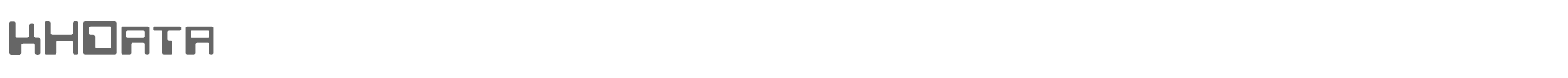 Sample characters KHMenu Font