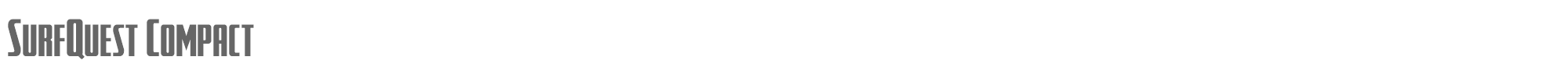 SurfQuest surfquestcompact.ttf font preview