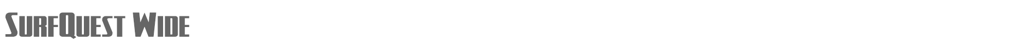 SurfQuest surfquestexpandwide.ttf font preview