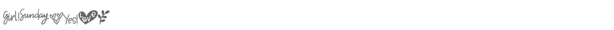 Sample characters Crefta Font