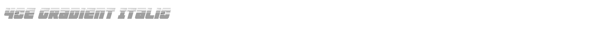 4ce 4cegradital.ttf font preview