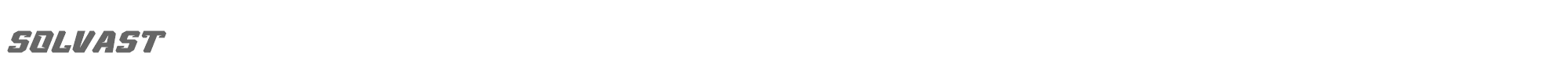 Sample characters Solvast Font