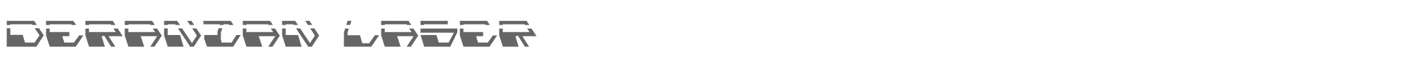 Deranian deranianla.ttf font preview