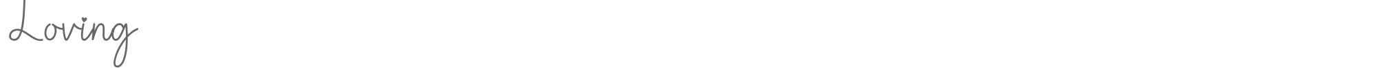 Loving Loving.otf font preview