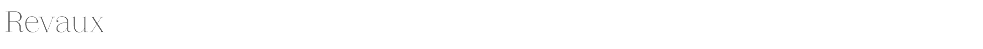 Revaux Revaux.ttf font preview