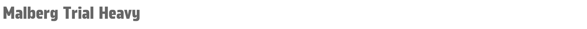 Sample characters Malberg Font