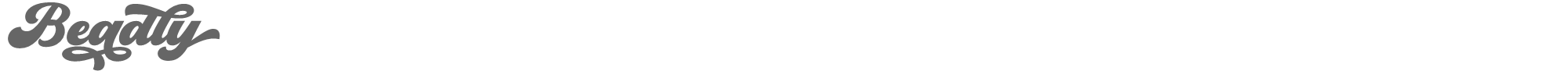Sample characters Beadly Font