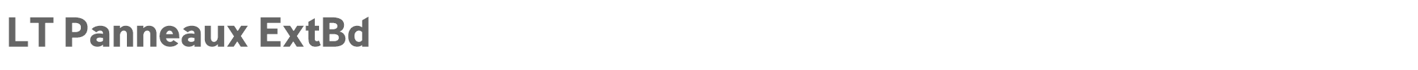 LT Panneaux LTPanneaux-ExtraBold.ttf font preview