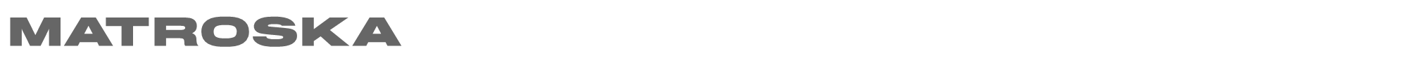 Sample characters Matroska Font