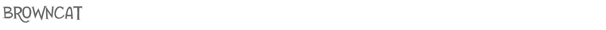 Browncat Browncat.ttf font preview