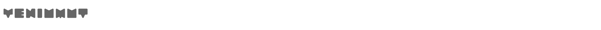 Sample characters YeniUmut Font