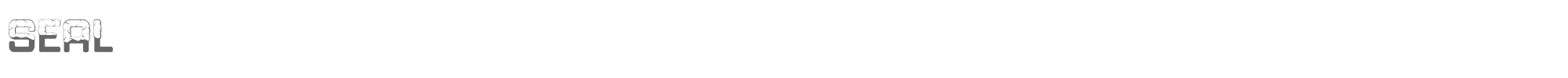 Sample characters Seal Font