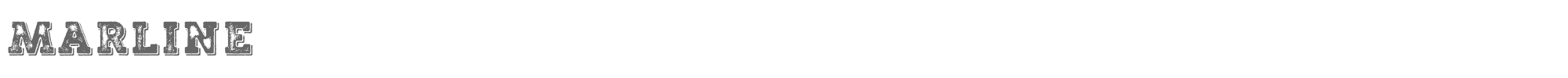 Marline Marline.ttf font preview