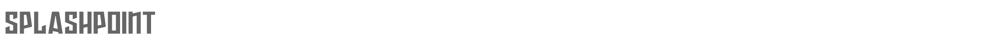 Splashpoint splashpoint.otf font preview