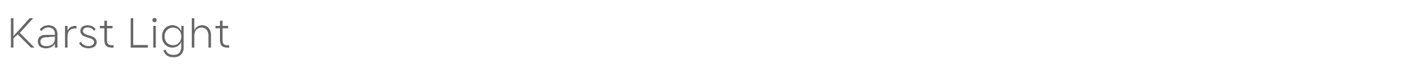Karst Karst-Light.otf font preview