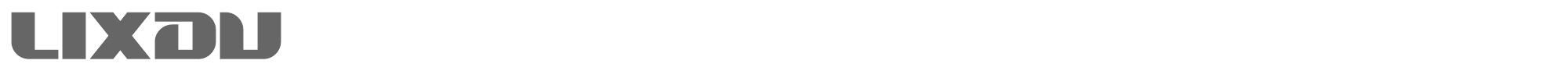 Sample characters Lixdu Font