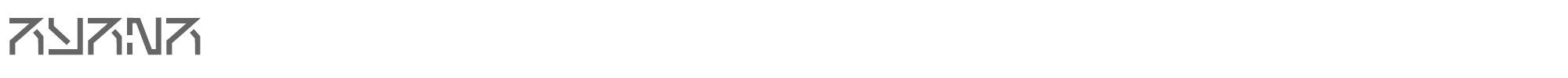 Sample characters Ayana Font