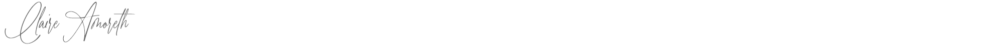 Claire Amoreth ClaireAmoreth-Regular.ttf font preview