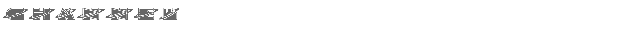 Channel Channel.ttf font preview