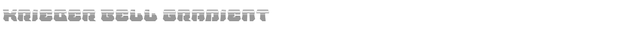 Krieger Bell kriegerbellgrad.ttf font preview
