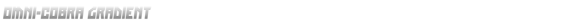 Omni-cobra omnicobragrad.ttf font preview