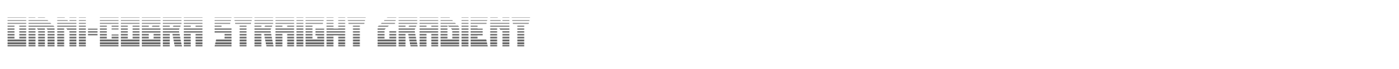 Omni-cobra omnicobrastraightgrad.ttf font preview