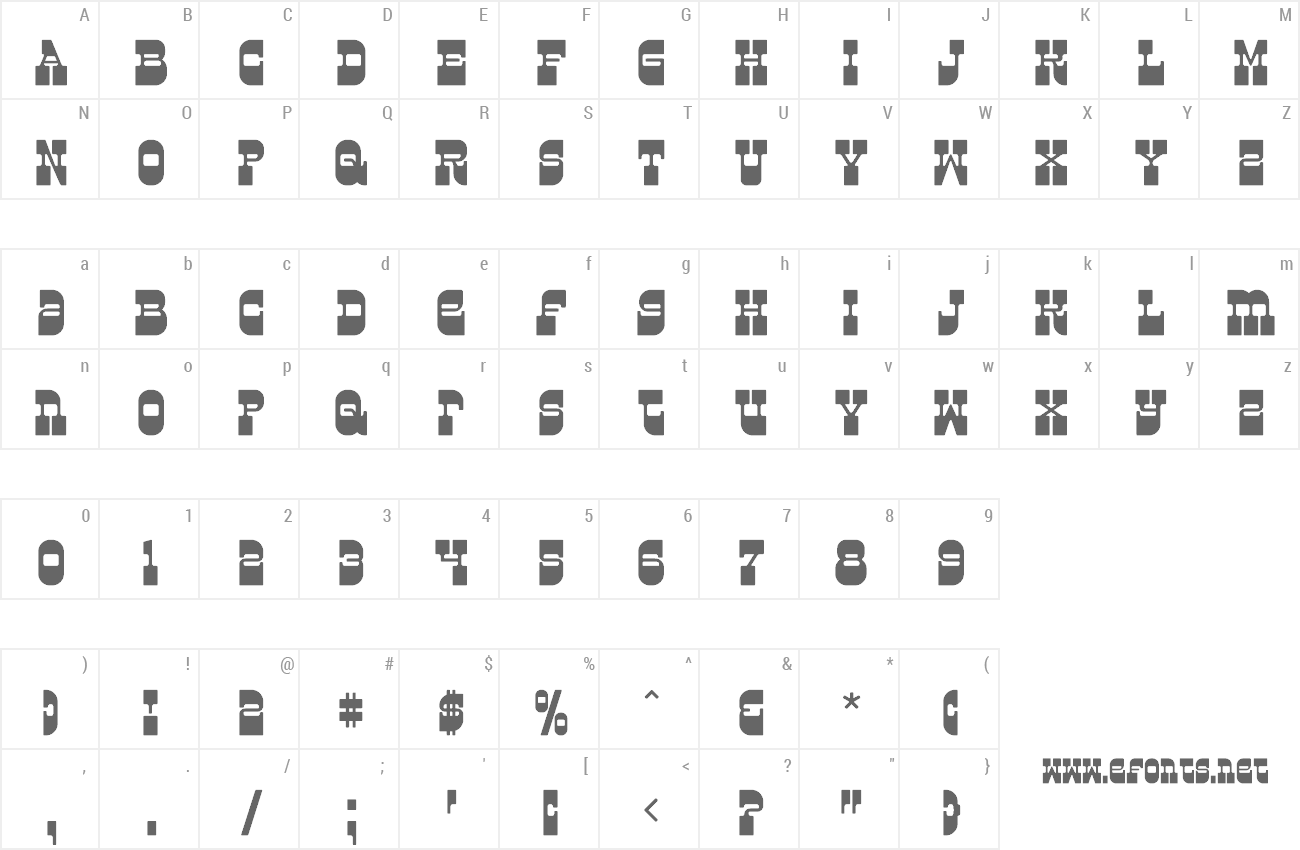 Font Superfly preview