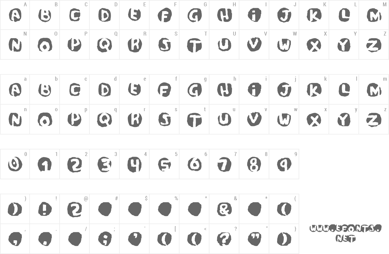 Font Potassium Scandal preview