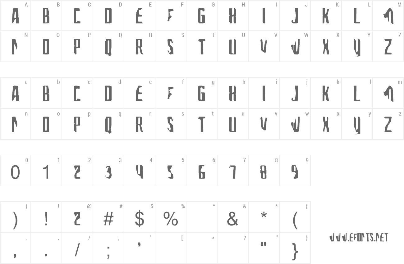 Font A font for the computer people preview