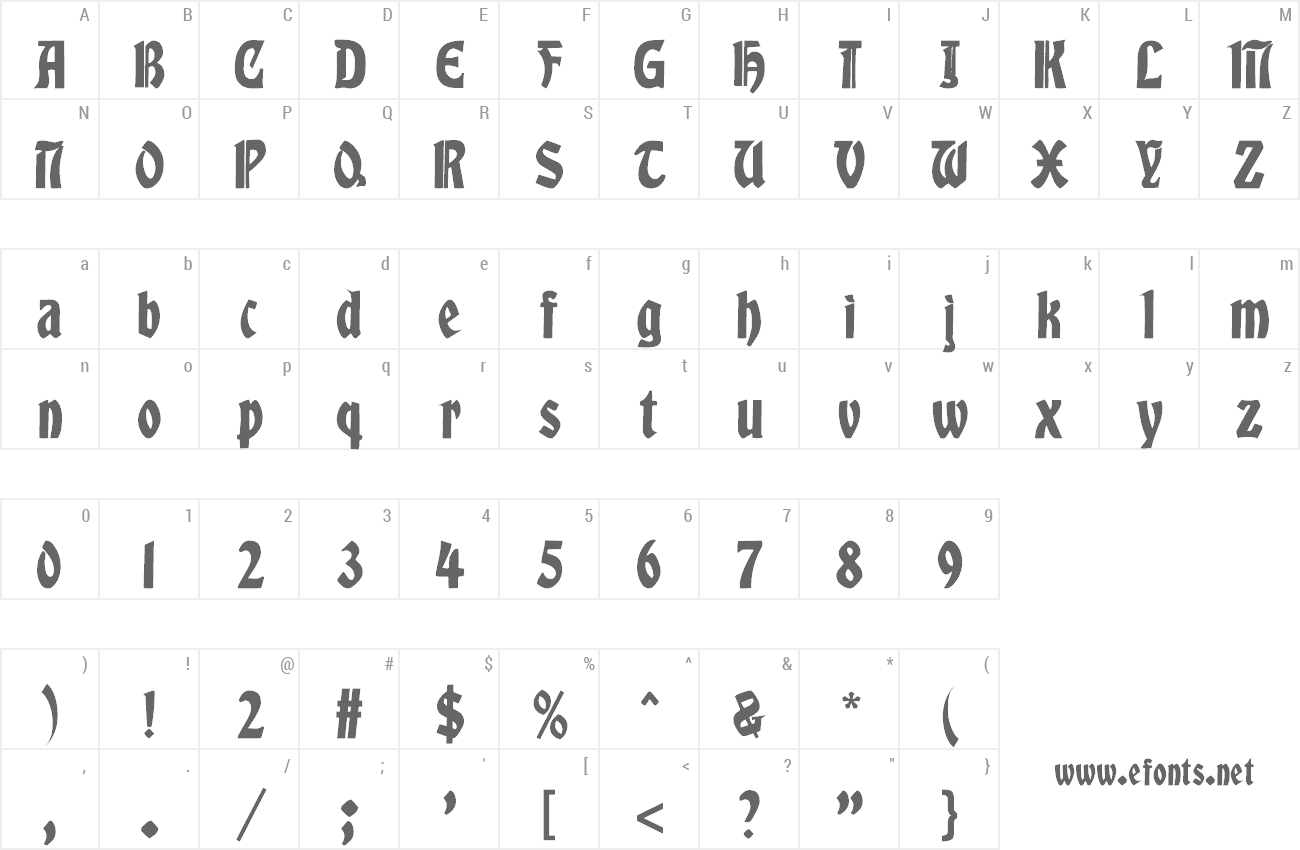 Font Albert Text preview