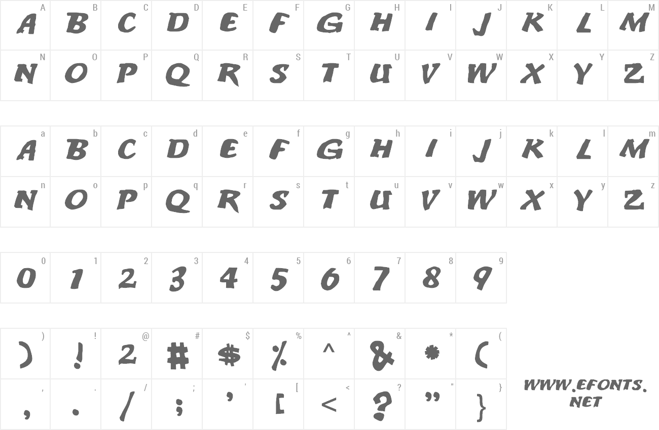 Font An ode to noone preview