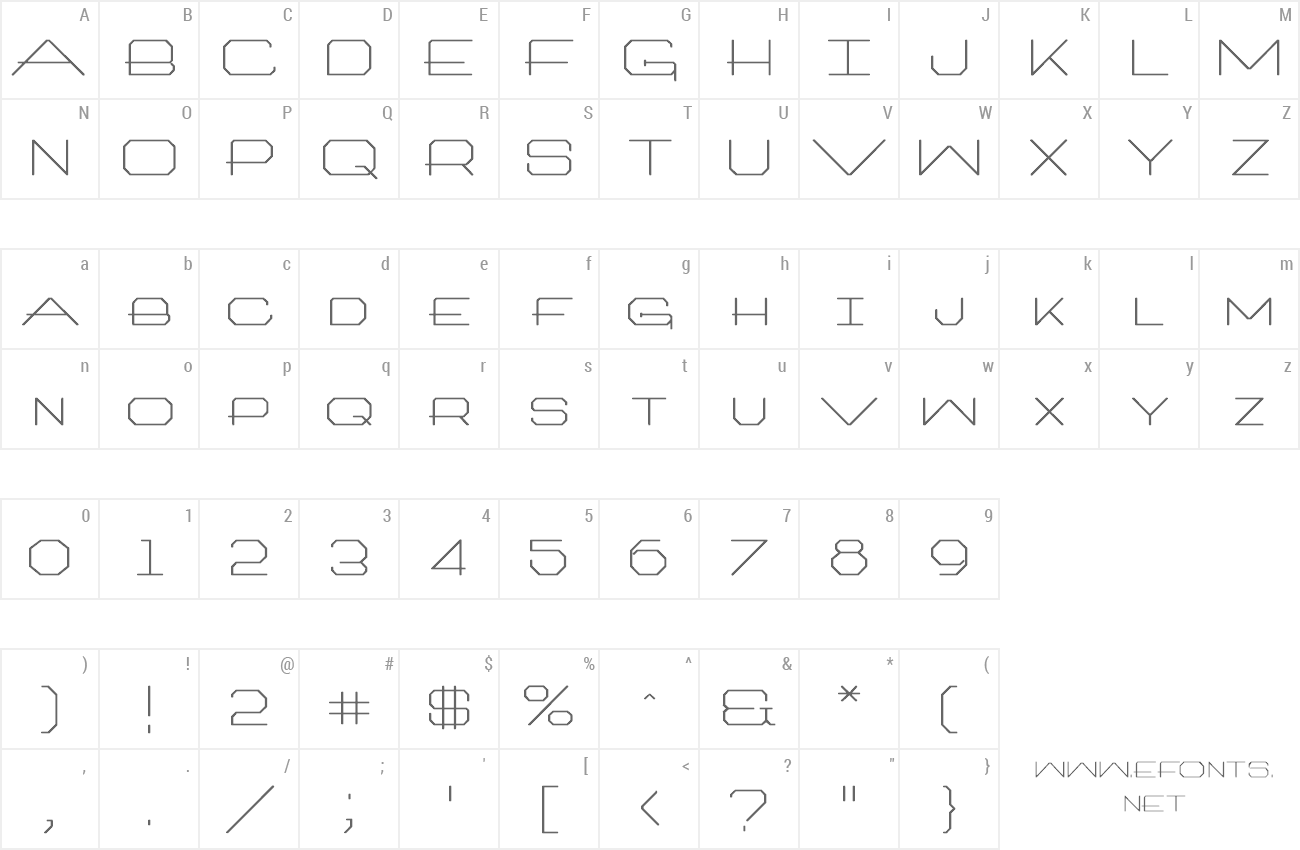 Font Architext preview