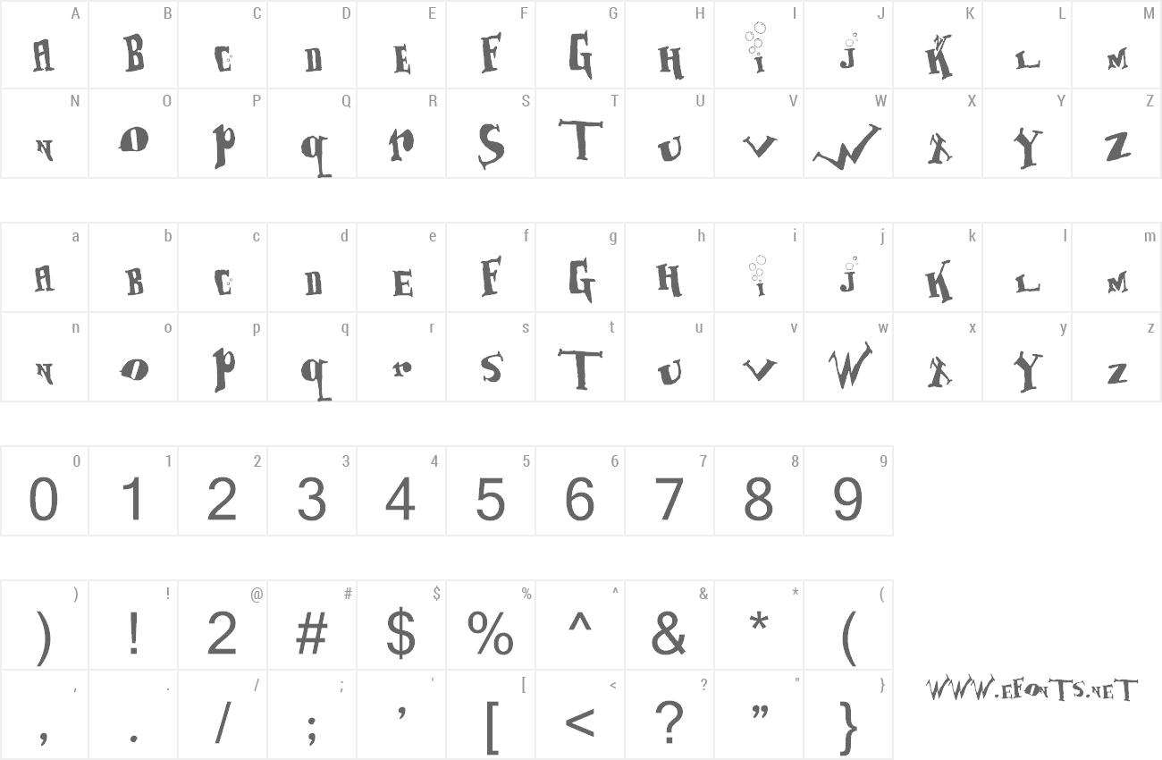 Font BabOonjaZzbaSsOon preview