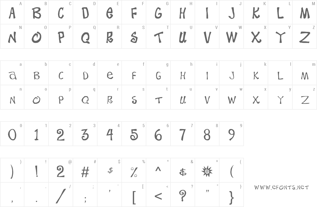 Font Beach Type preview