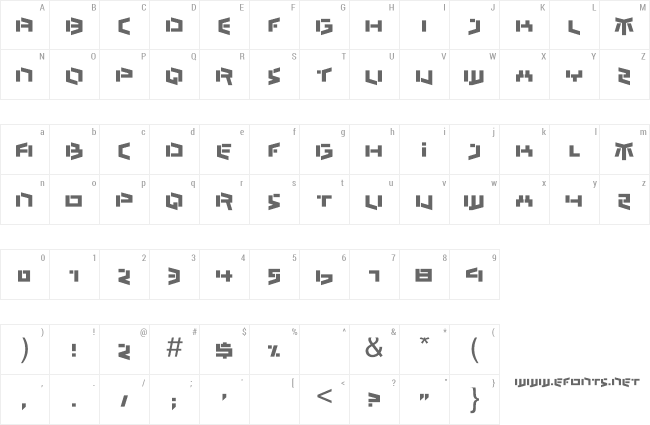 Font Bedlam Remix preview