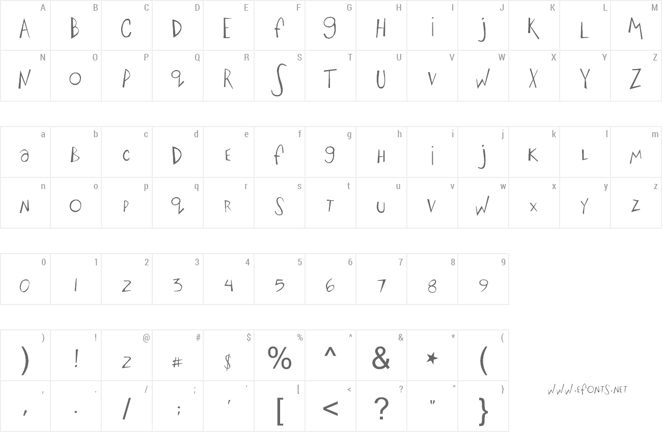 Font Big Fish Ensemble preview
