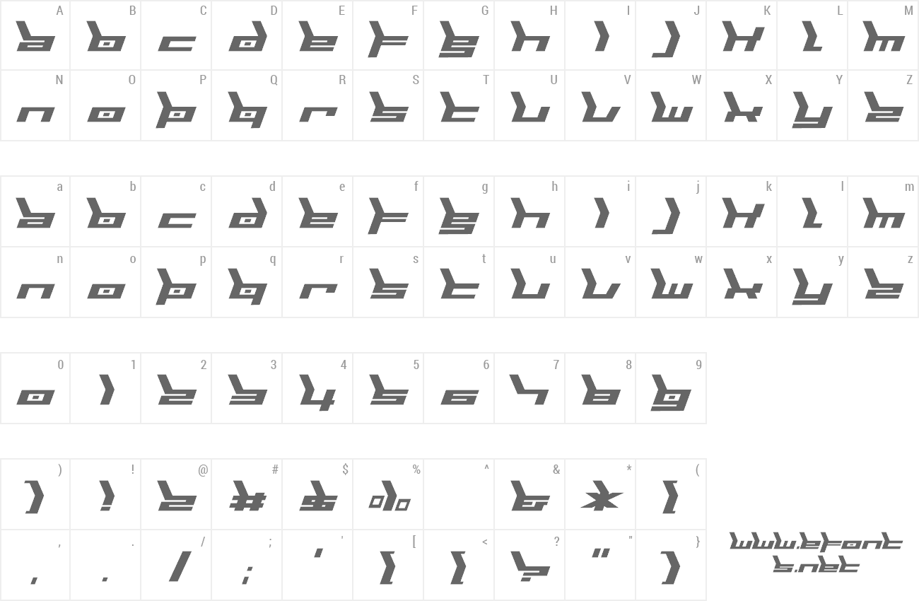 Font Biomechanic preview