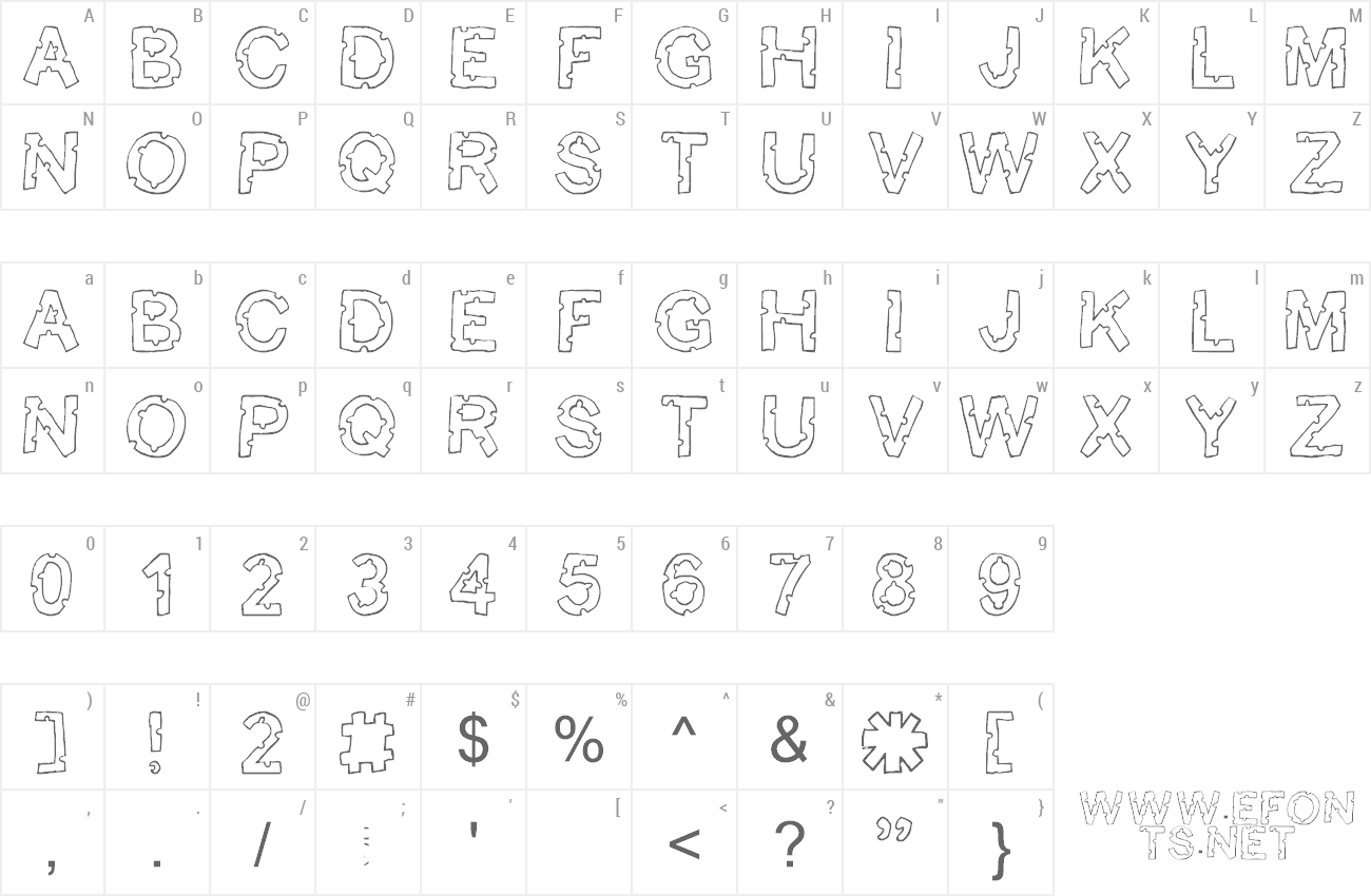 Font Bite Me preview