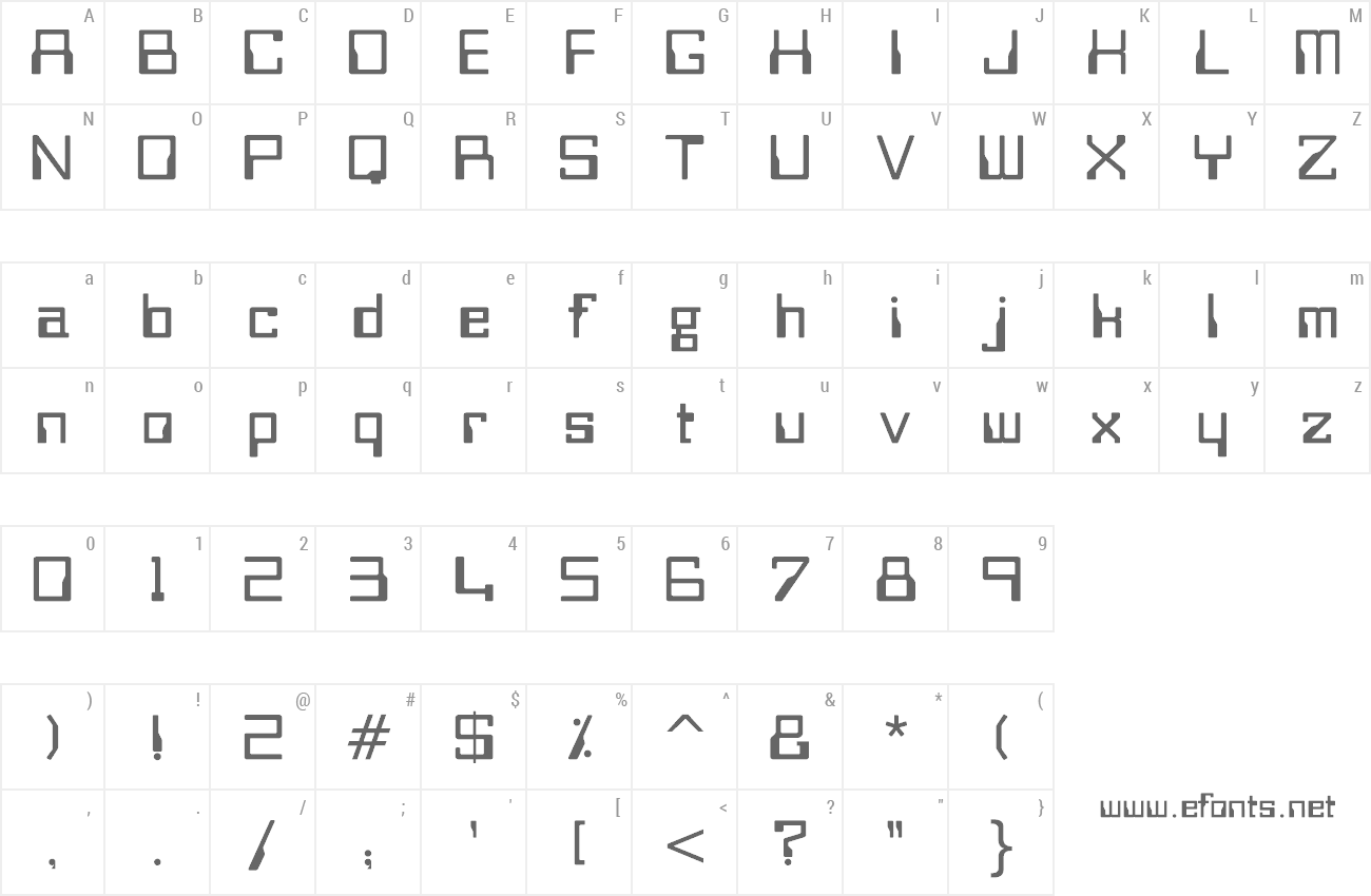 Font Bitwise preview