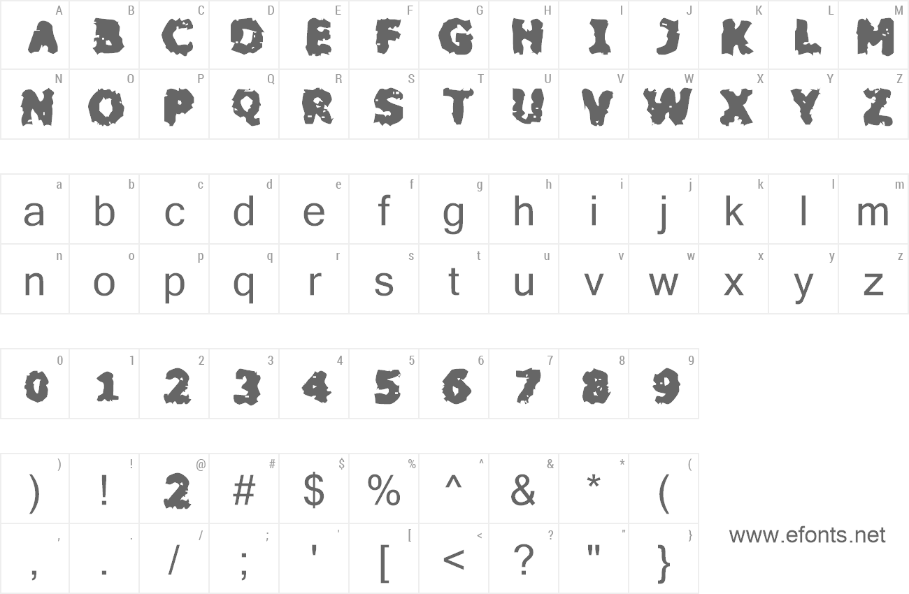 Font Blackfly Mambo preview