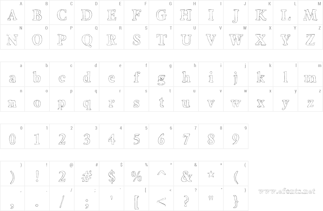 Font Bounty preview