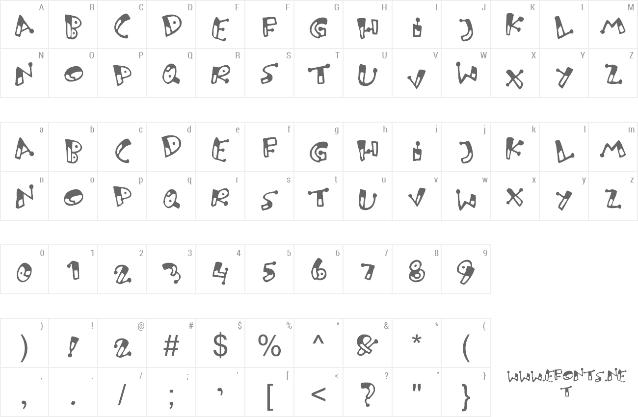 Font Bungnipper preview