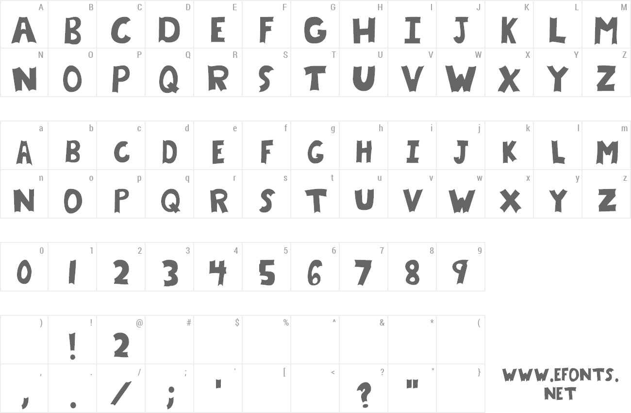 Font Chrysalis preview