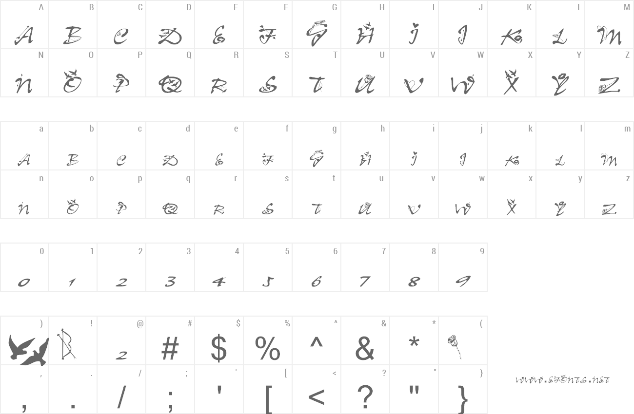 Font Clb:Valentine preview